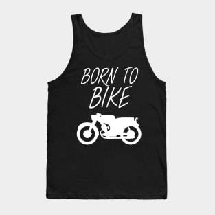 Motorbike - Born to bike Tank Top